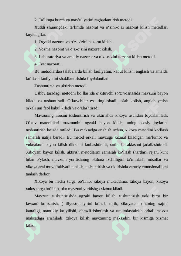 TA’LIM METODLARI VA VOSITALARI 4