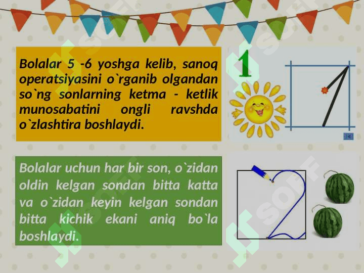Maktabgacha yoshdagi bolalarni matematikaga o'rgatishda sanash va sanashning turli tizimlari 3