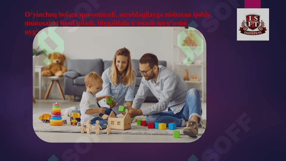 Oʻyinchoq va predmetlarga qarab hikoya tuzishga oʻrgatish 6