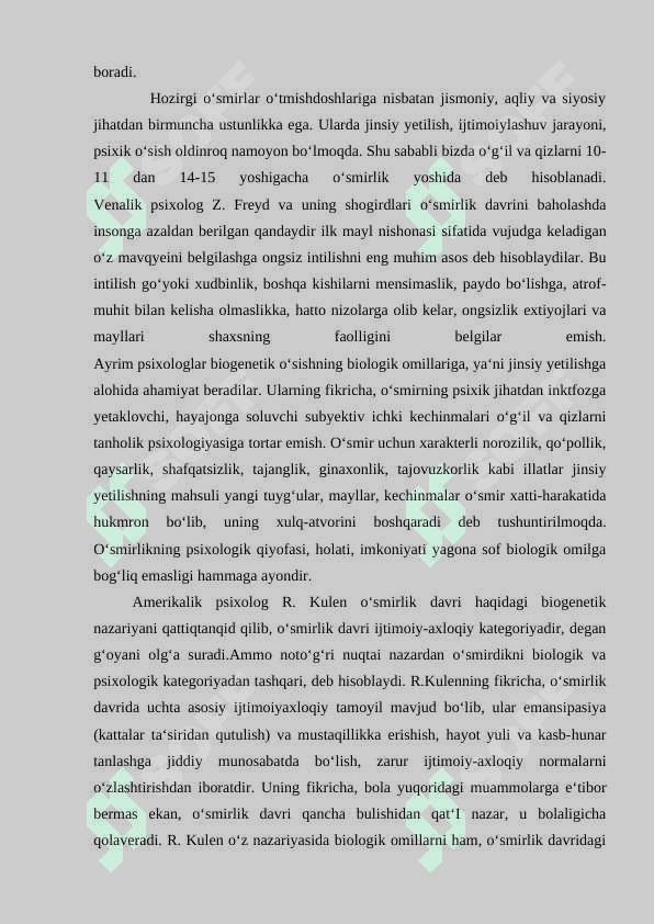 Oʻquvchilar tarbiyasidagi uchraydigan oʻzgarishlarni aniqlash 7