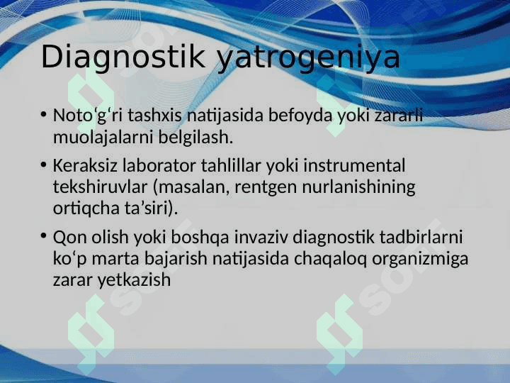 Neonotologiyada yatrogeniya 5