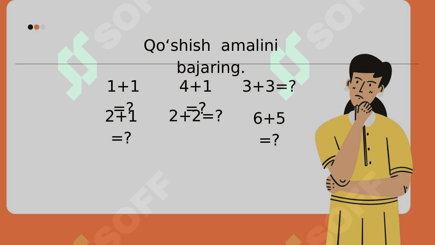 Boshlangʻich sinfda matematik amallar 2