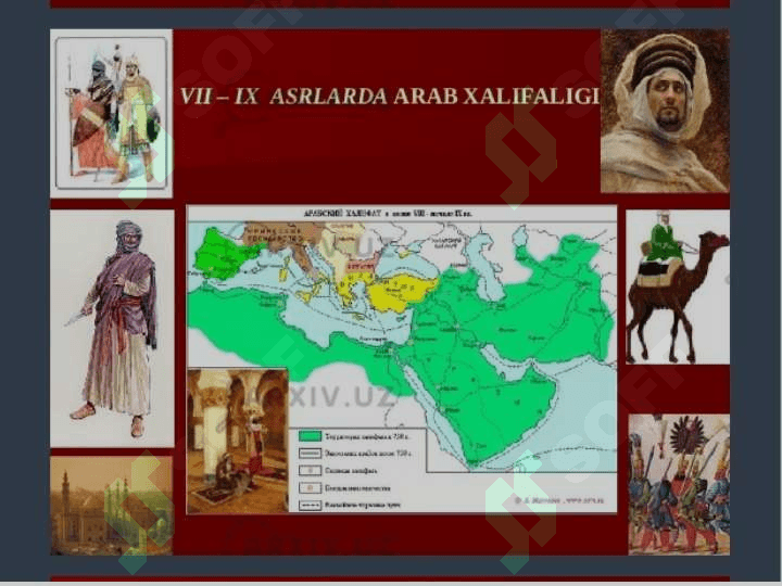 ILK ÓRTA ASRLARDA SHARQ. ARAB XALIFALIGI 2
