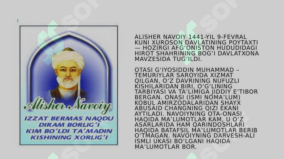 NAVOIYGA ARMUG'ON 4