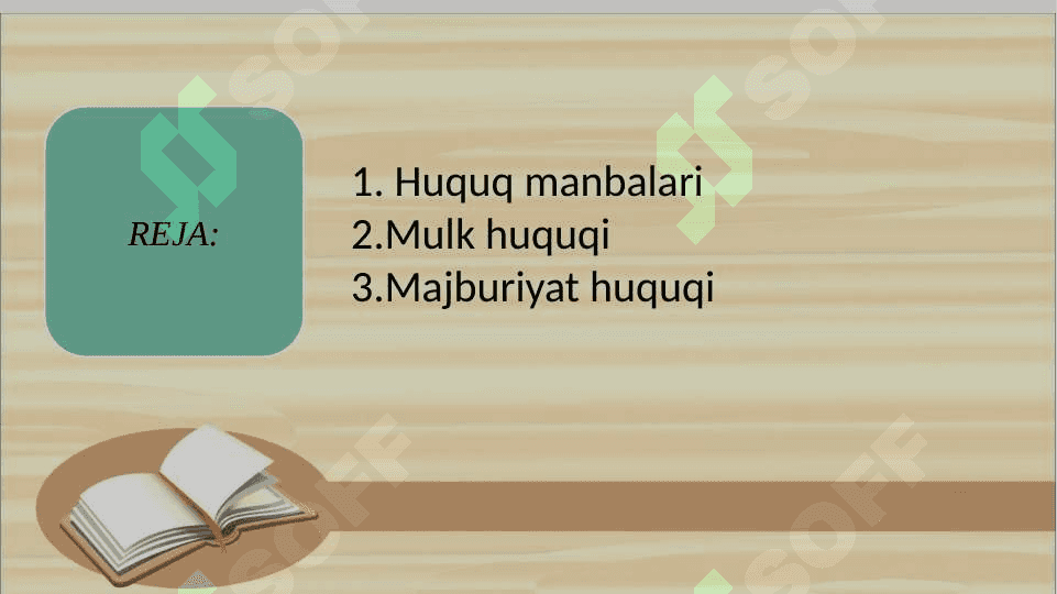 Qadimgi Misr huquqining asosiy belgilari 2
