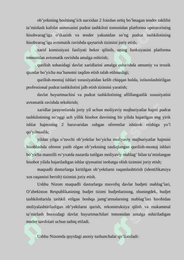 kapital qurilishda iqtisodiy islohotlarni chuqurlashtirishning asosiy  yo’nalishlari va muammolari 4
