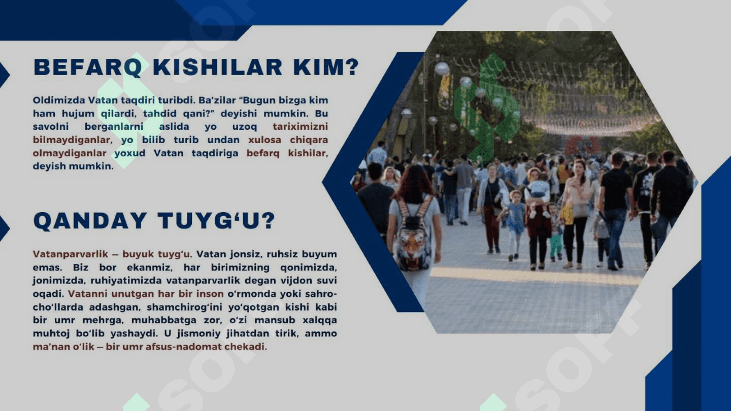 VATAMPARVARLIK. VATANPARLIK NIMA? VATAAN NIMA 6