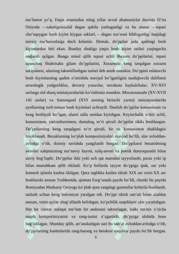 Do'ppi tikishda naqsh elementlari usullari 5