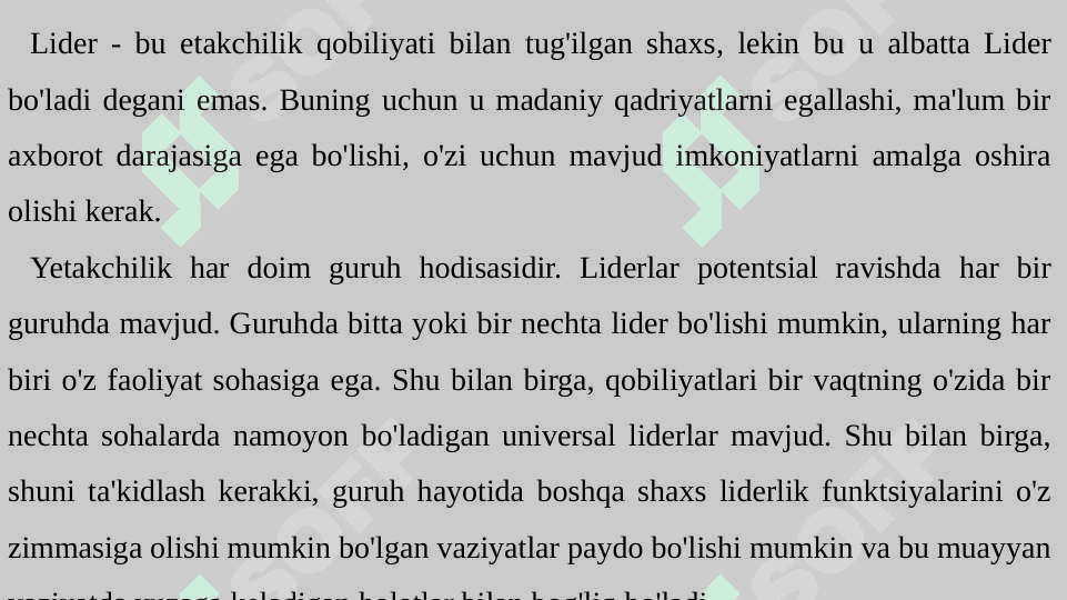 Lider va tashkilotchi yoshlarni ijtimoiy-pedagogik qo’llab-quvvatlash. 2 3