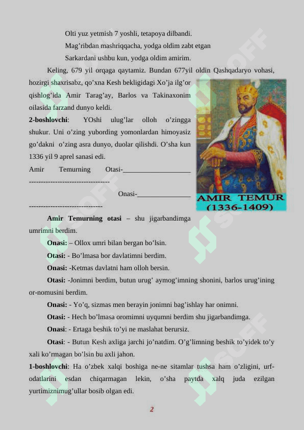 ssenariy_“Amir Temur buyuk sarkarda” 2