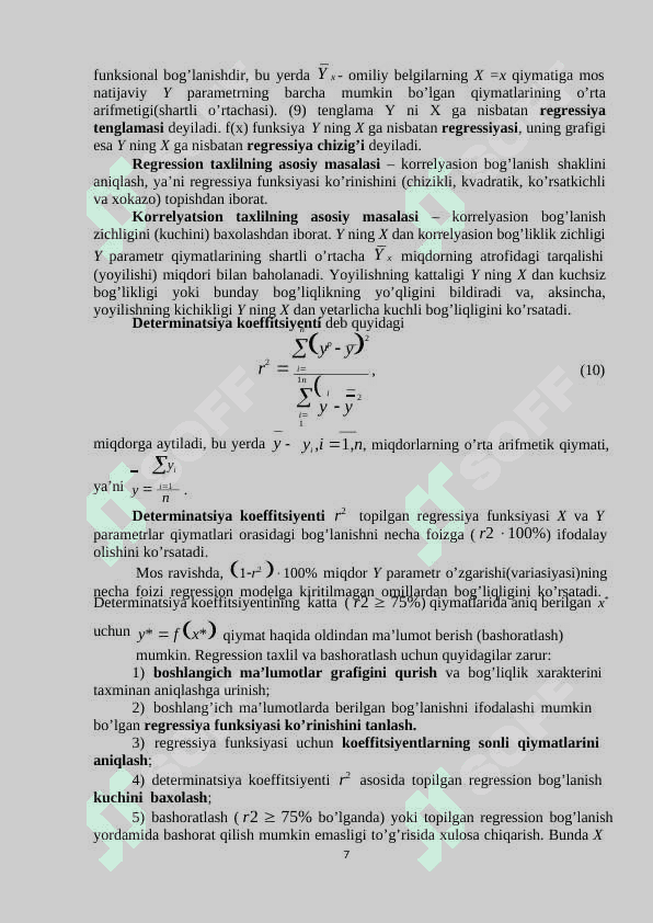 mashinali o'qitishda chiziqli regressiya usullari 7