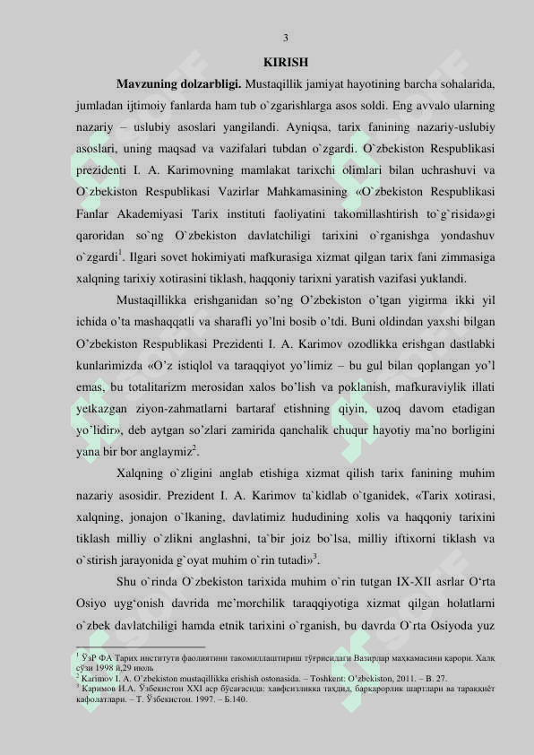 IX–XII ASRLARDA O’RTA OSIYO ME’MORCHILIK  SAN’ATI: AN’ANALARI VA UNI O’ZIGA XOS  XUSUSIYATLARI” 3