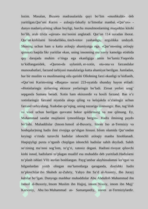 VII asrdan XII asrgacha bo‘lgan davrda maktab, tarbiya va pedagogik fikr taraqqiyoti 3