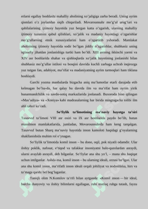 XIV asrning ikkinchi yarmi va xvi asrda movaraunnahrda tarbiya va maktab 3