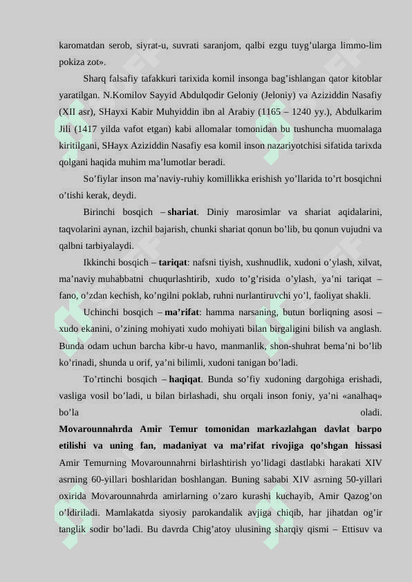 XIV asrning ikkinchi yarmi va xvi asrda movaraunnahrda tarbiya va maktab 4