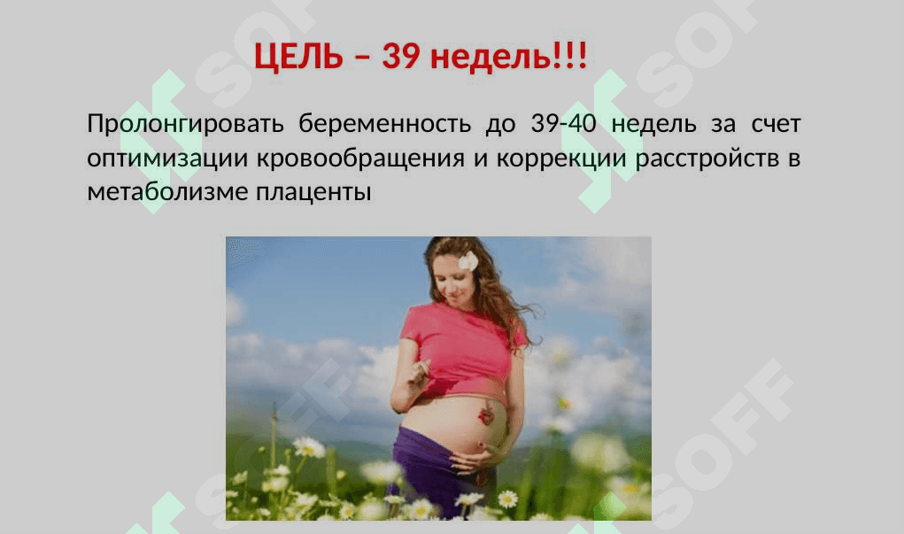 Роль L-аргинина в планировании и течении беременности 2
