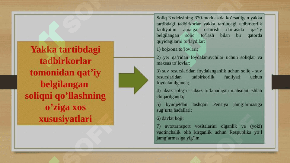 QAT’IY BELGILANGAN SOLIQ 3
