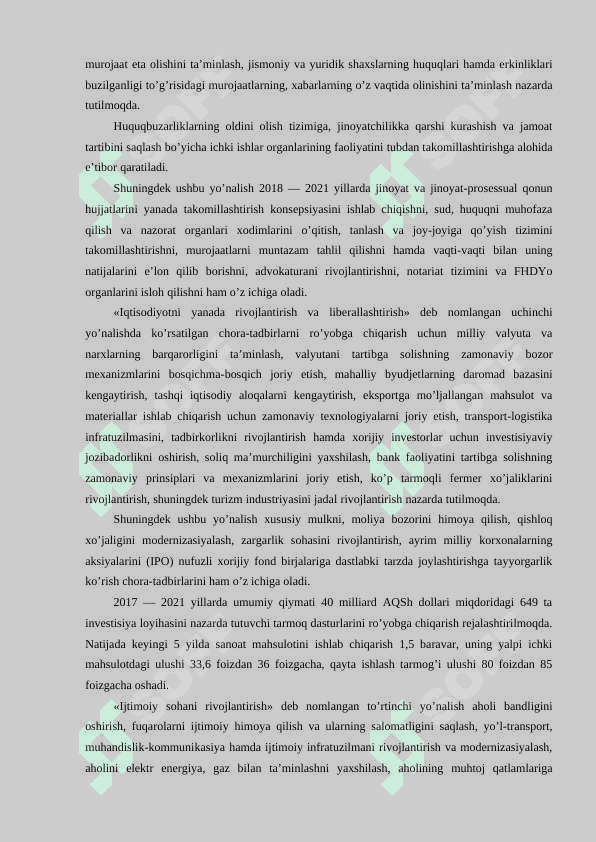 Yangilanayotgan O’zbekiston: milliy tiklanishdan – milliy yuksalish sari 5