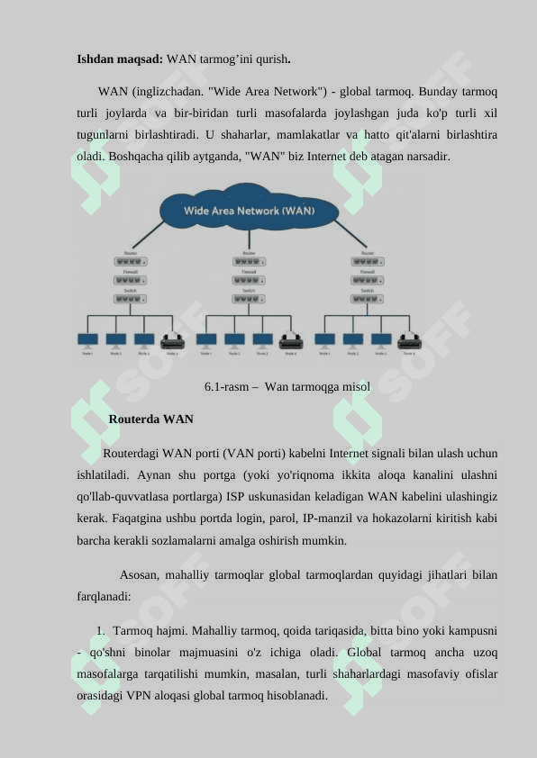 CISCO PACKET TRACERDA WAN TARMOG’INI LOYIHALASH VA QURISH 2