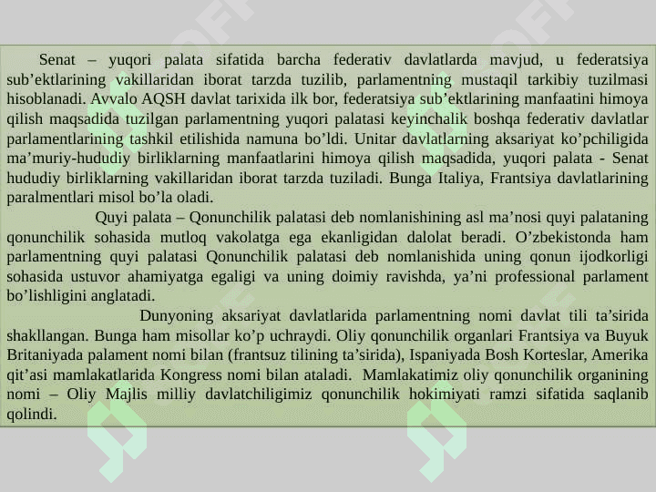 Oʻzbekiston Respublikasi oliy majlisi 6
