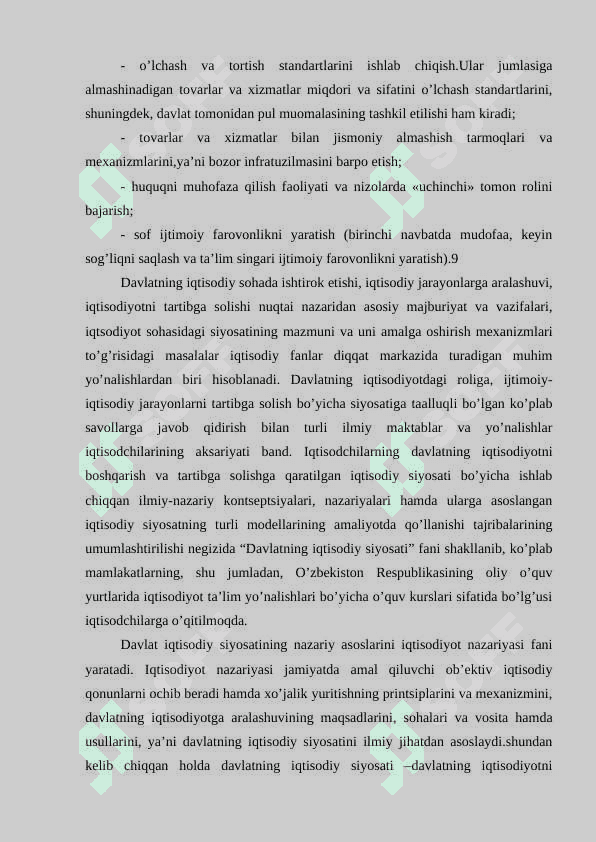 Bozor iqtisodiyotida iqtisodiy muassalar va davlat iqtisodiyotida iqtisodiy muassasalar va davlatning ro’li 4