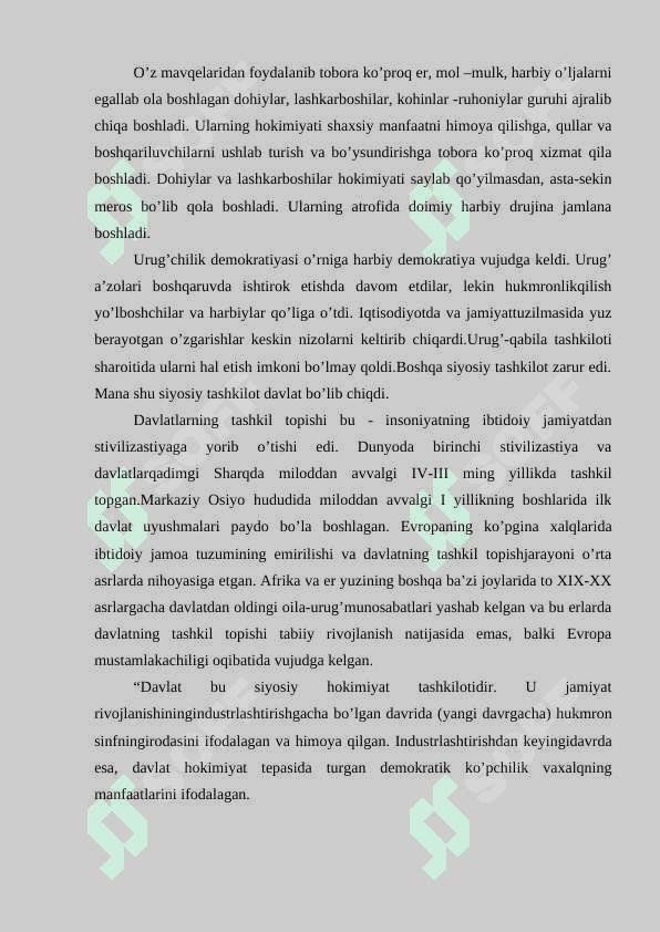 Bozor iqtisodiyotida iqtisodiy muassalar va davlat iqtisodiyotida iqtisodiy muassasalar va davlatning ro’li 7