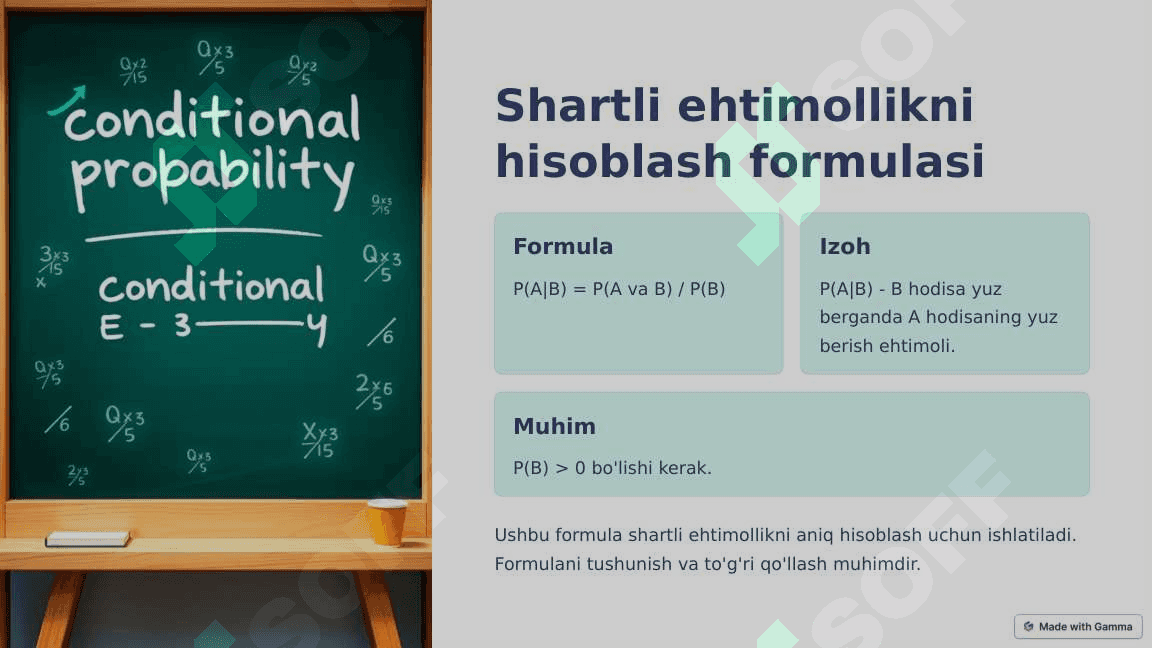 Shartli statistik funksiyalarga kirish: 10-sinf uchun qo'llanma 4