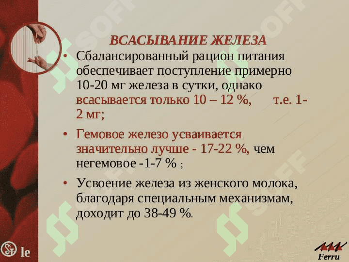 Анемии. Классификация,этиология, патогенез, клиника, диагностика, лечение, профилактика 8