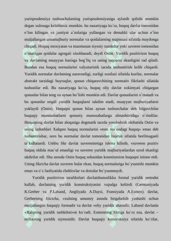 XX asrdagi siyosiy- huquqiy ta`limotlar 3