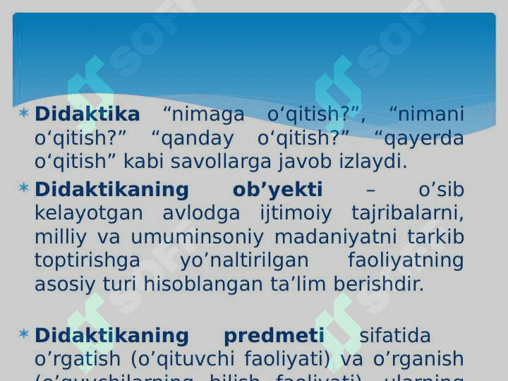 Boshlang’ich ta’lim pedagogikasida ta’lim qonuniyatlari, qoidalari va prinsiplari 5