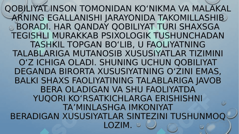 Qobiliyat 3
