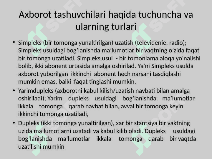 AXBOROT TASHUVCHILAR VA QURILMALAR 4