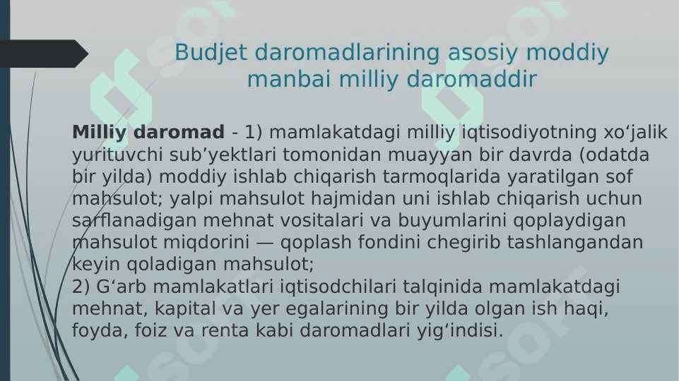DAVLAT BUDJETI DAROMADLARI TIZIMI 4