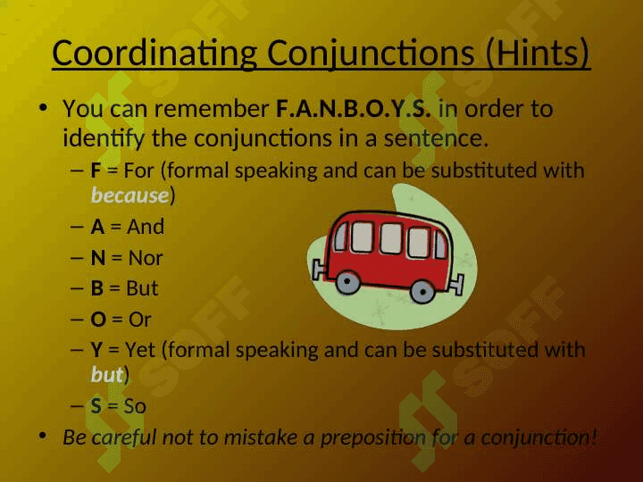 Conjunctions 5