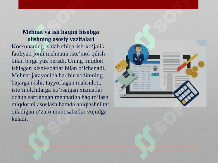Mehnat va ish haqini hisobga olish ppt 3