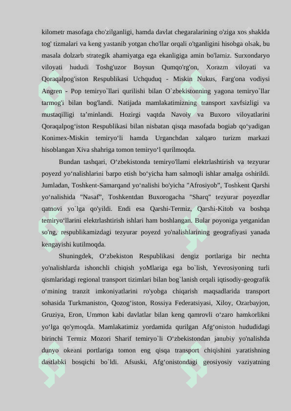 O’zbekistonning ijtimoiy va iqtisodiy rivojlanishiga rivojlanayotgan bozorlar va moliyaviy inqirozlaning tasiri 8