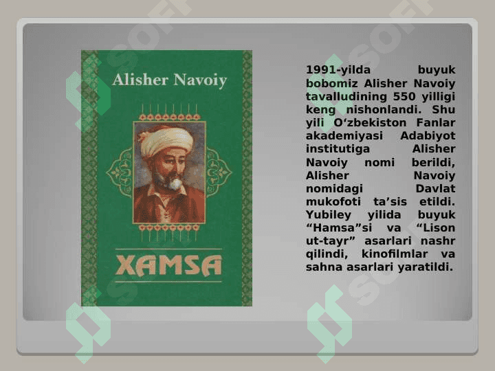 MUSTAQILLIK YILLARIDA O’ZBEKISTONDA MA’NAVIY VA MADANIY TARAQQIYOT 6