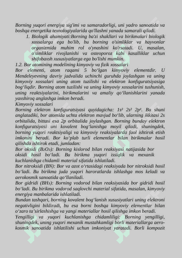 BOR PASTULATALARI VA VODOROD ATOMINING TUZILISHINI TAHLILIY URGANISH 5