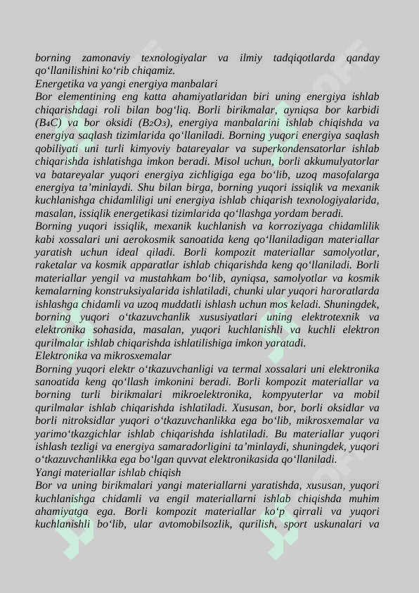 BOR PASTULATALARI VA VODOROD ATOMINING TUZILISHINI TAHLILIY URGANISH 8