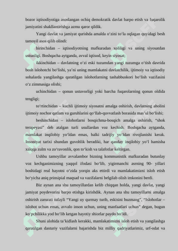 O'zbekistonning iqtisodiy taraqqiyot bosqichlari 4