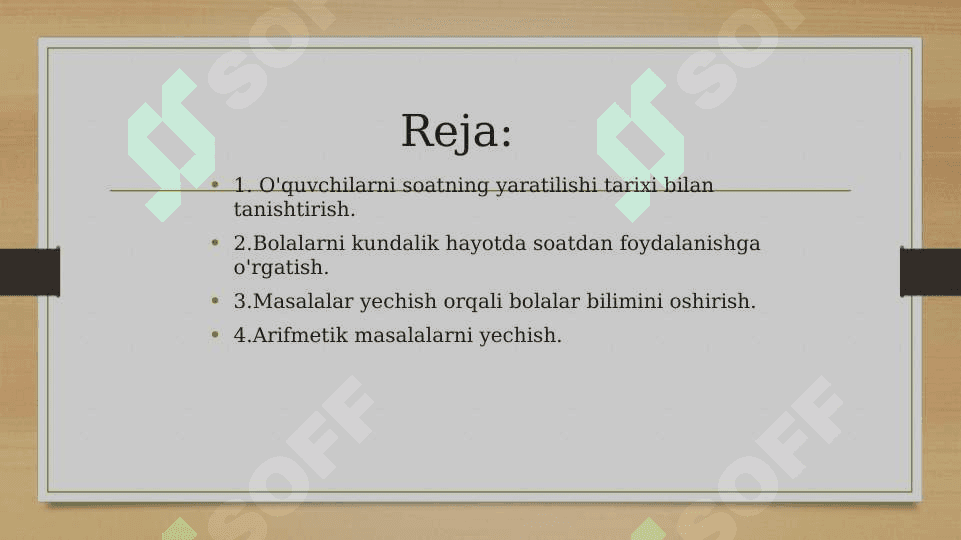 Boshlang’ich sinflarda matematikadan sinfdan tashqari ishlarni tashkil etish 2