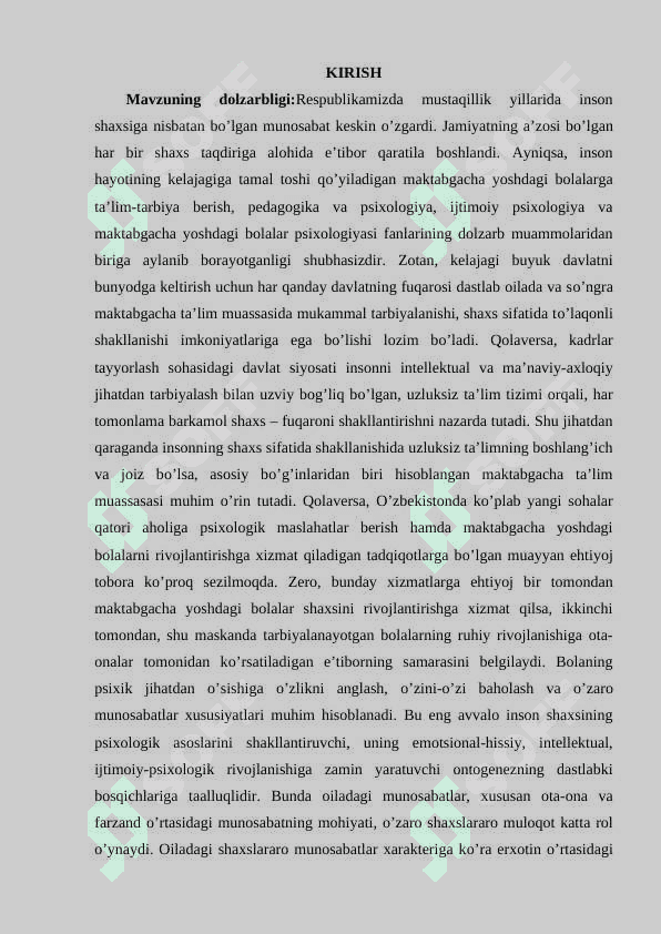BOG‘CHA YOSHIDAGI BOLA TARAQQIYOTIGA UMUMIY TAVSIF 2