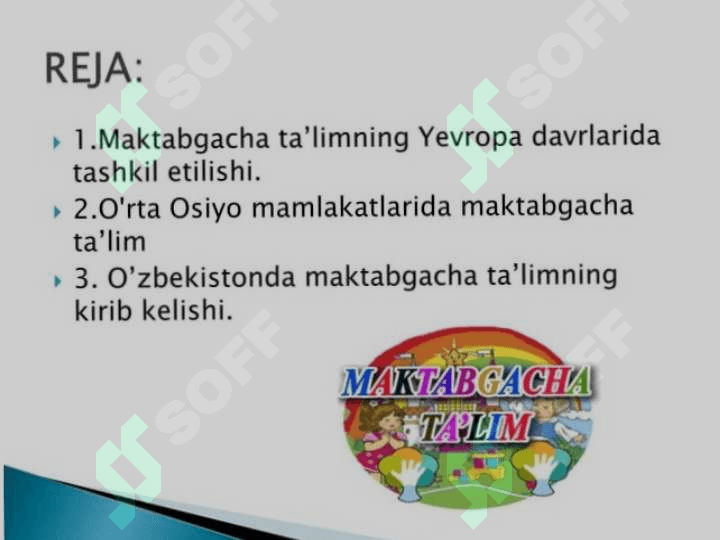 Davlat talablarida maktabgacha ta'lim tarbiyaning mazmuni 2
