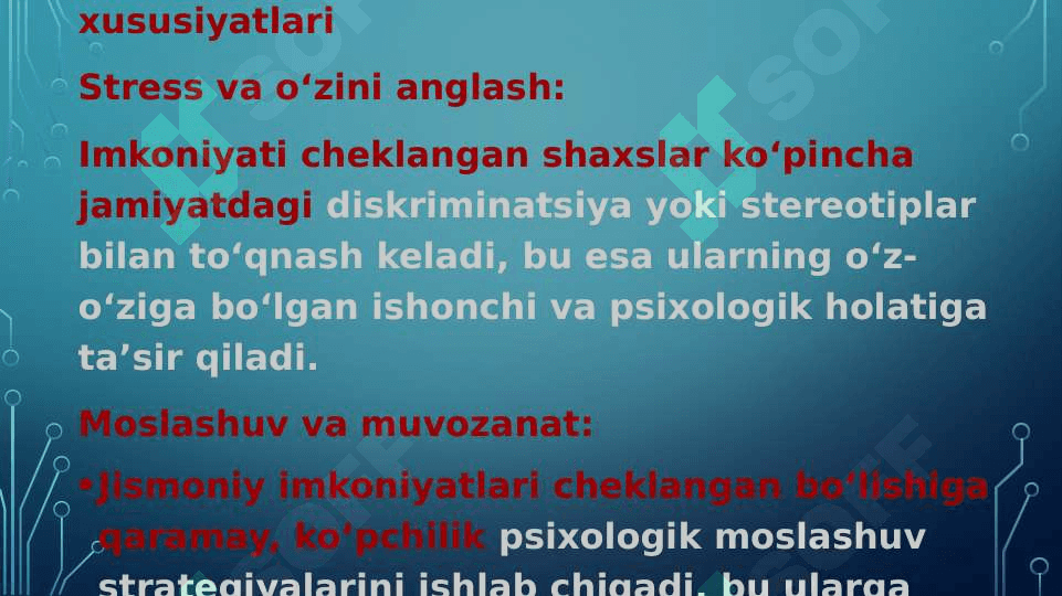Imkoniyati cheklangan psixologiyasi va sport 3