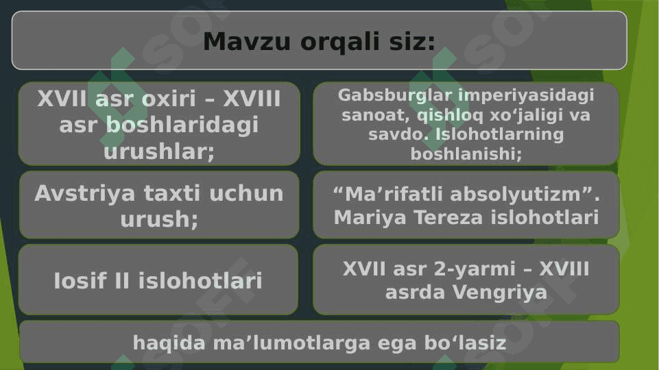 XVII-XVIII asrlarda Gabsburglar imperiyasi 2