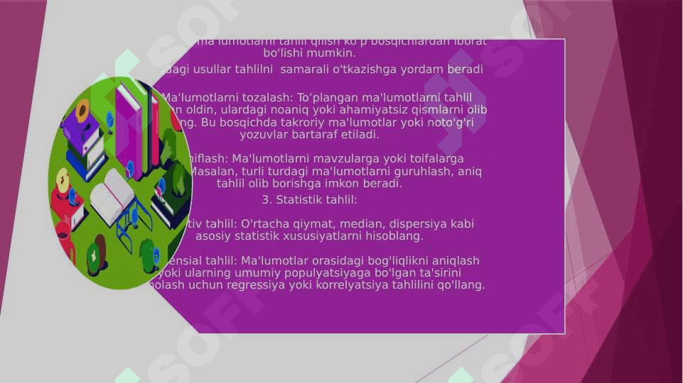 To’plangan ma’lumotlarni tahlil qilish va qayta ishlash 20.pptx 5