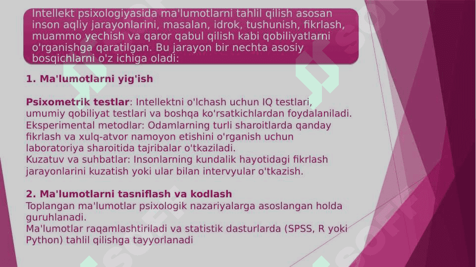 To’plangan ma’lumotlarni tahlil qilish va qayta ishlash 20.pptx 7