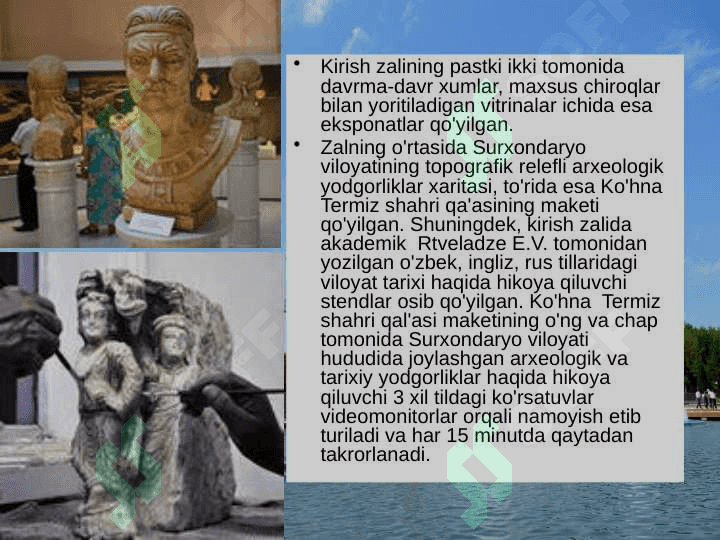 Termiz shahridagi Surxondaryo viloyati arxeologiya muzeyi 4