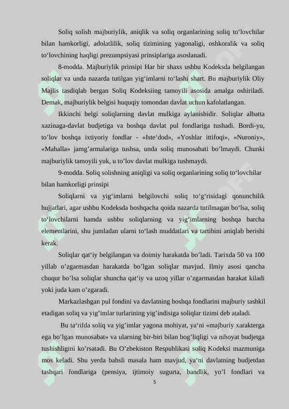 SOLIQ VA UNING FUNKSIYALARI 5