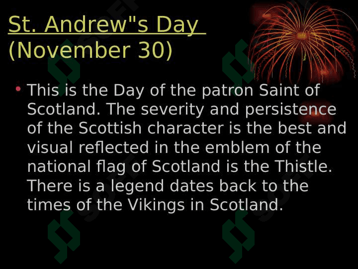 Holidays and traditions of great Britain 6